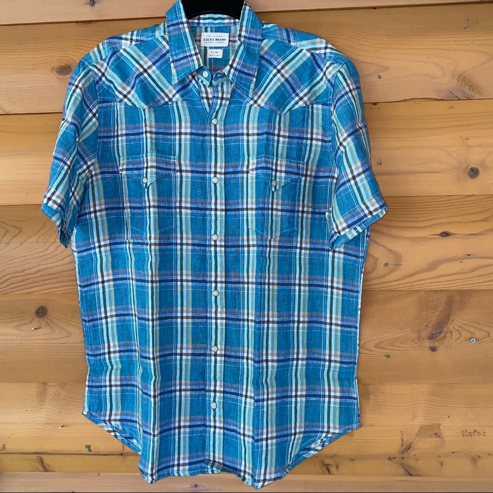 Lucky Brand Men’s Size LARGE Shirt